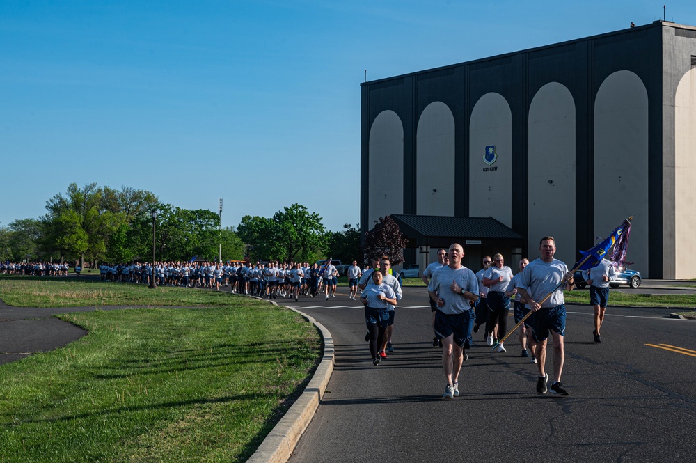 621 CRW Conducts Inaugural Raider Run