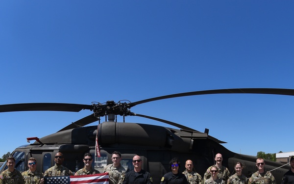 South Carolina Army National Guard aviation unit conducts K9 medical training with Richland County Sheriff Department