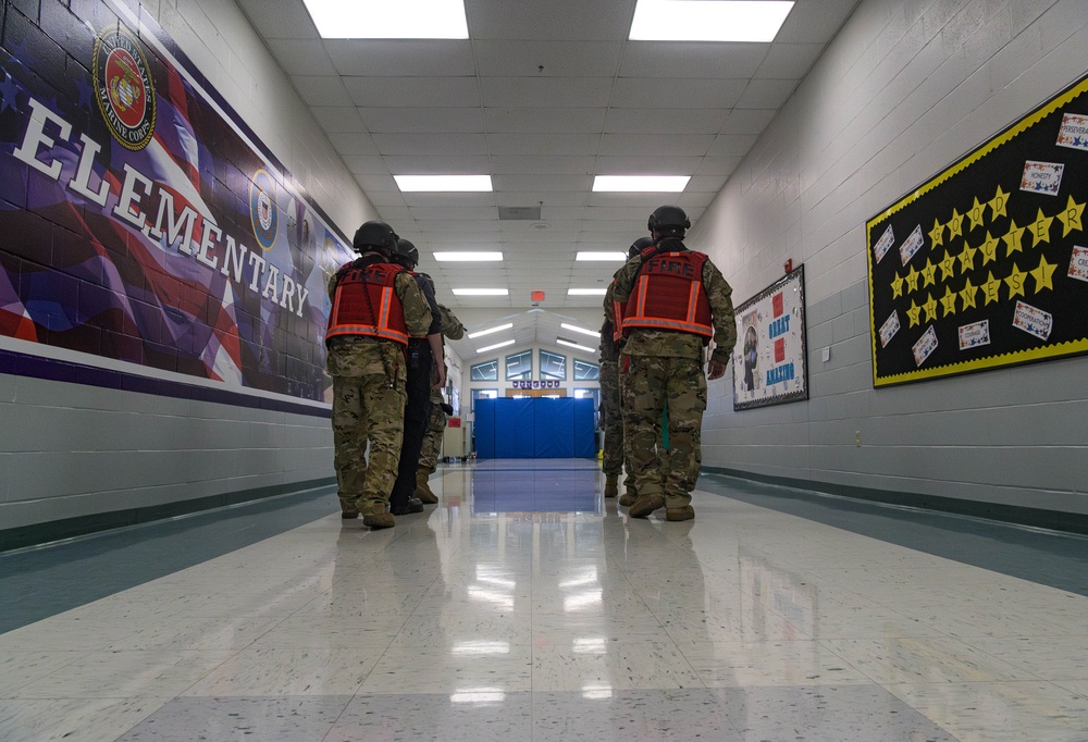 Active Shooter Exercise at Scott Air Force Base