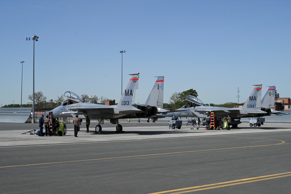 104th Fighter Wing hosts base tours for its communities
