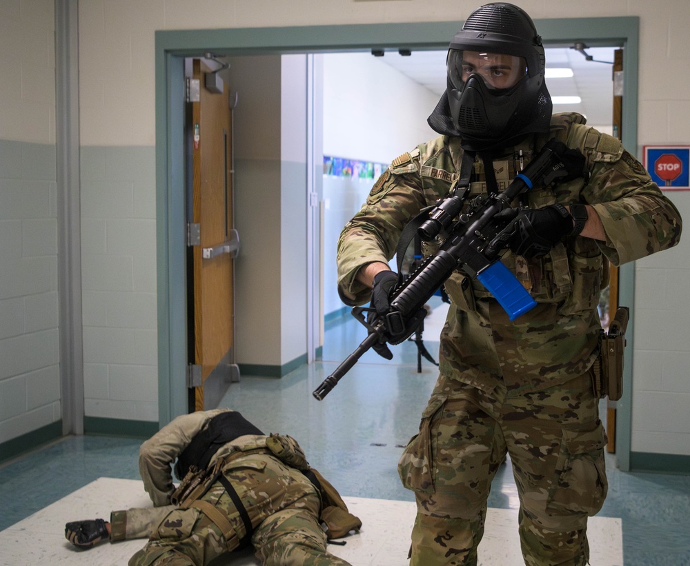 Active Shooter Exercise at Scott Air Force Base