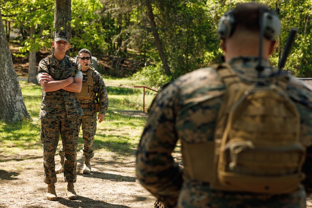 Sergeant Major of the Marine Corps Visits MCADT