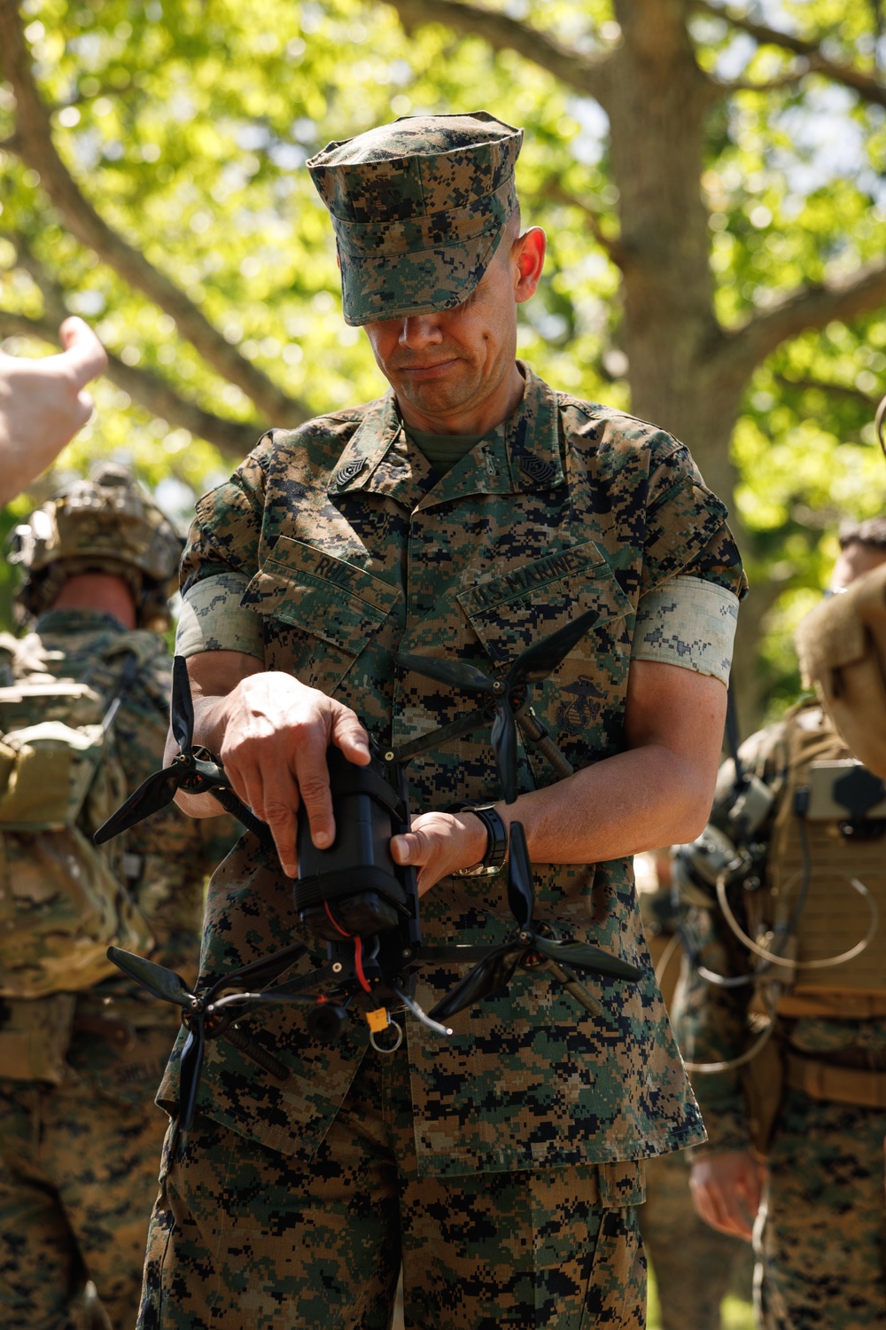 Sergeant Major of the Marine Corps Visits MCADT