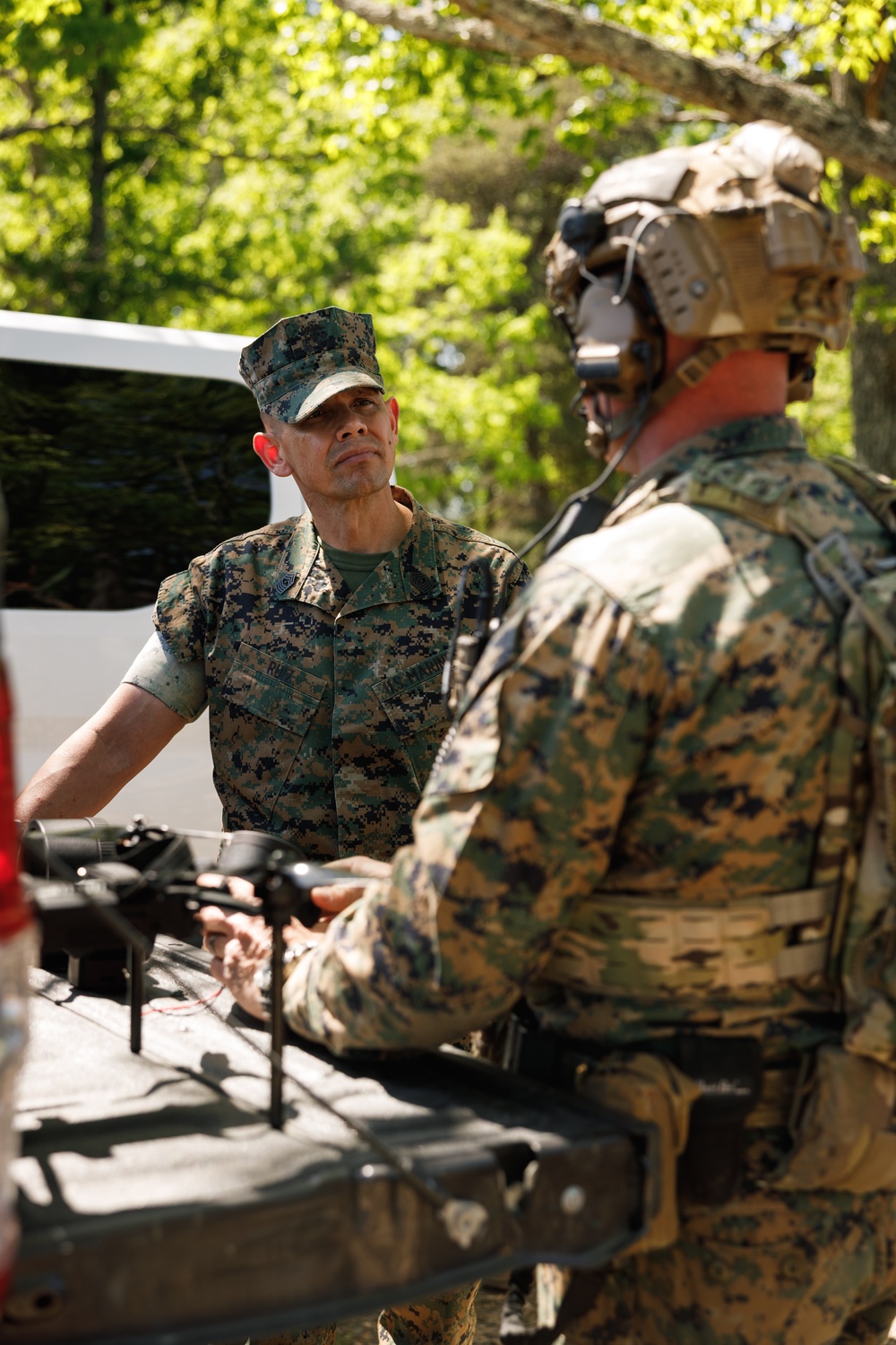 Sergeant Major of the Marine Corps Visits MCADT