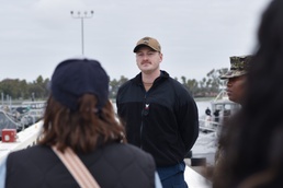 NTAG Golden Gate EOV tours Naval Base San Diego