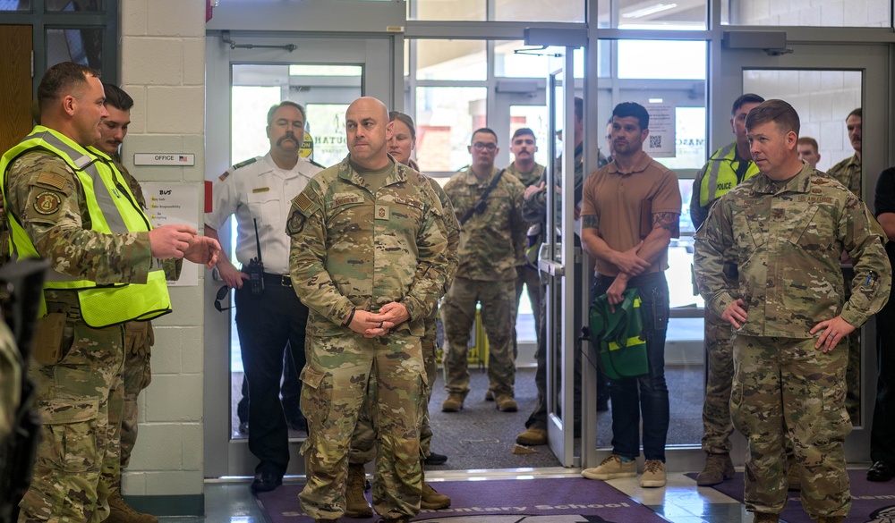 Active Shooter Exercise at Scott Air Force Base