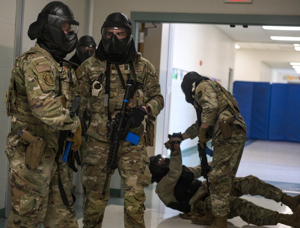 Active Shooter Exercise at Scott Air Force Base