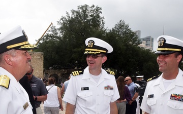 San Antonio-based Sailors host Navy Day at the Alamo