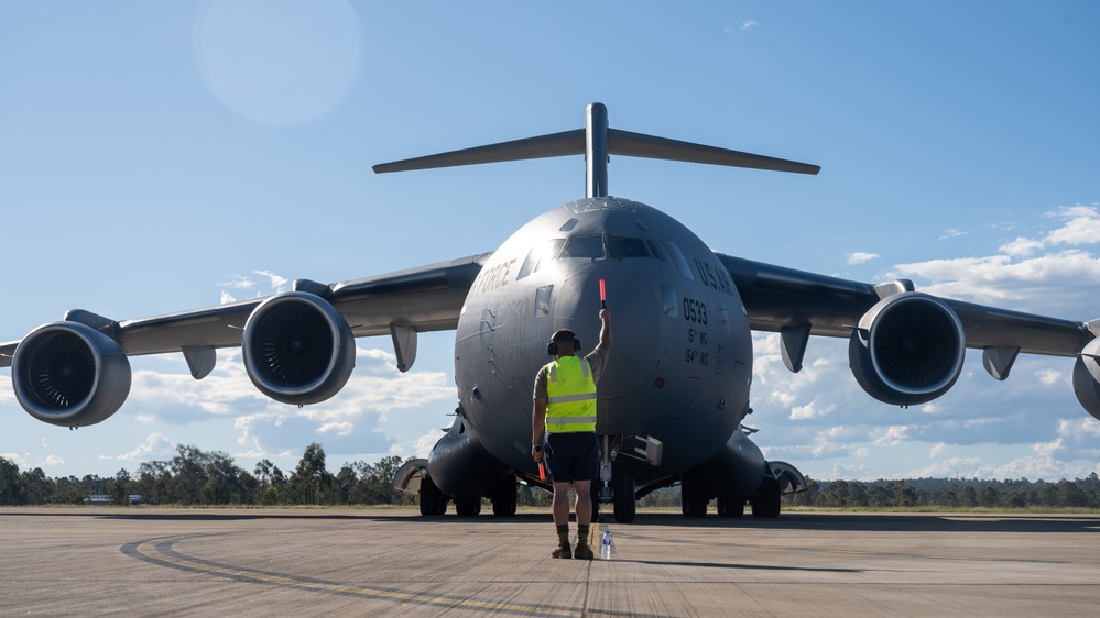 15th Wing, RAAF integrate for Global Dexterity 25 mission planning