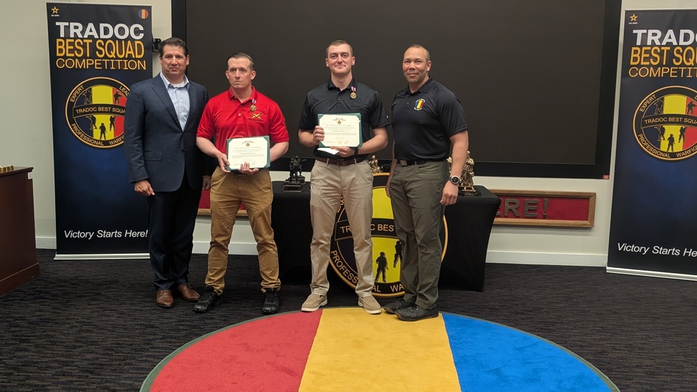 MEDCoE wins 2025 TRADOC Best Squad Competition