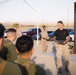Warming up for MAIC: Marines run PFT on day one