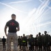 Warming up for MAIC: Marines run PFT on day one