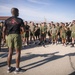 Warming up for MAIC: Marines run PFT on day one