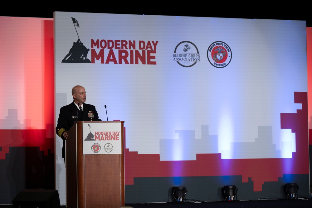 ACNO Speaks at Modern Day Marine