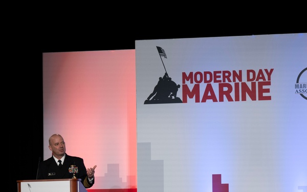 ACNO Speaks at Modern Day Marine