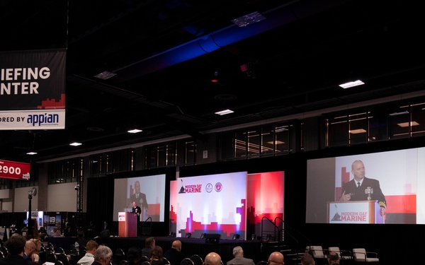 ACNO Speaks at Modern Day Marine