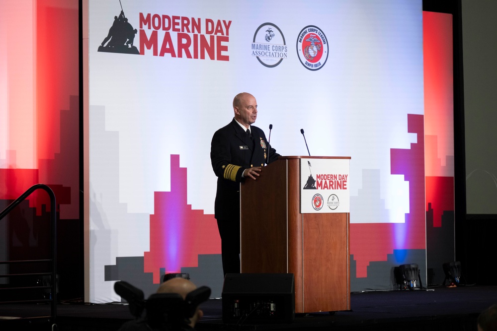 ACNO Speaks at Modern Day Marine