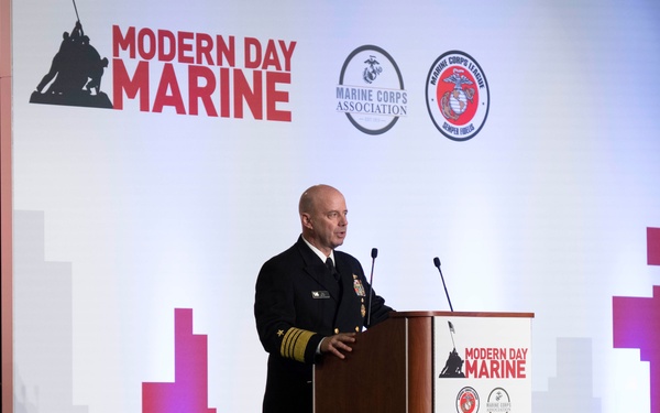 ACNO Speaks at Modern Day Marine