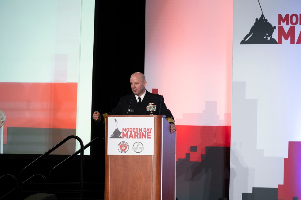 ACNO Speaks at Modern Day Marine