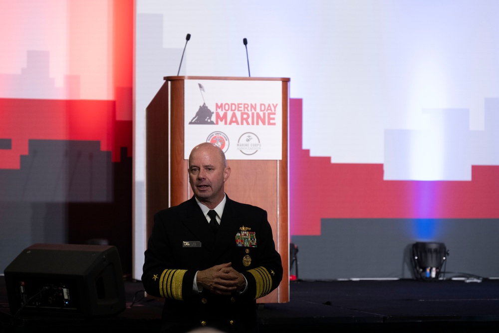 ACNO Speaks at Modern Day Marine