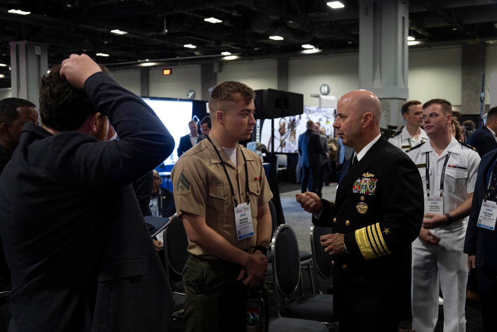 ACNO Speaks at Modern Day Marine
