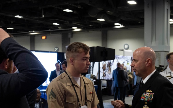 ACNO Speaks at Modern Day Marine