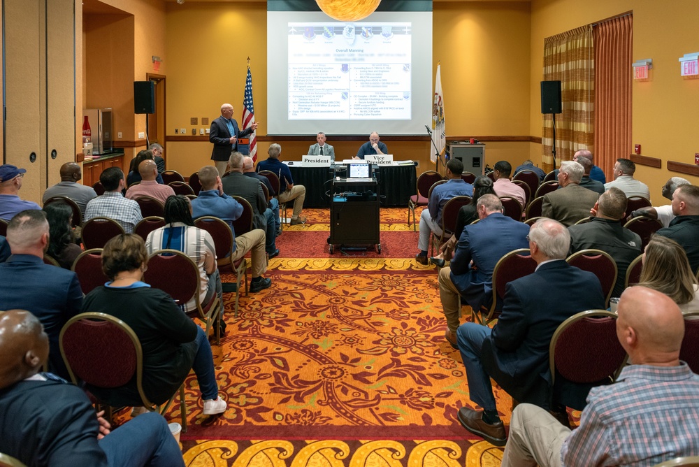 56th annual National Guard Association of Illinois conference hosted in East Peoria, Illinois, April 25-26, 2025