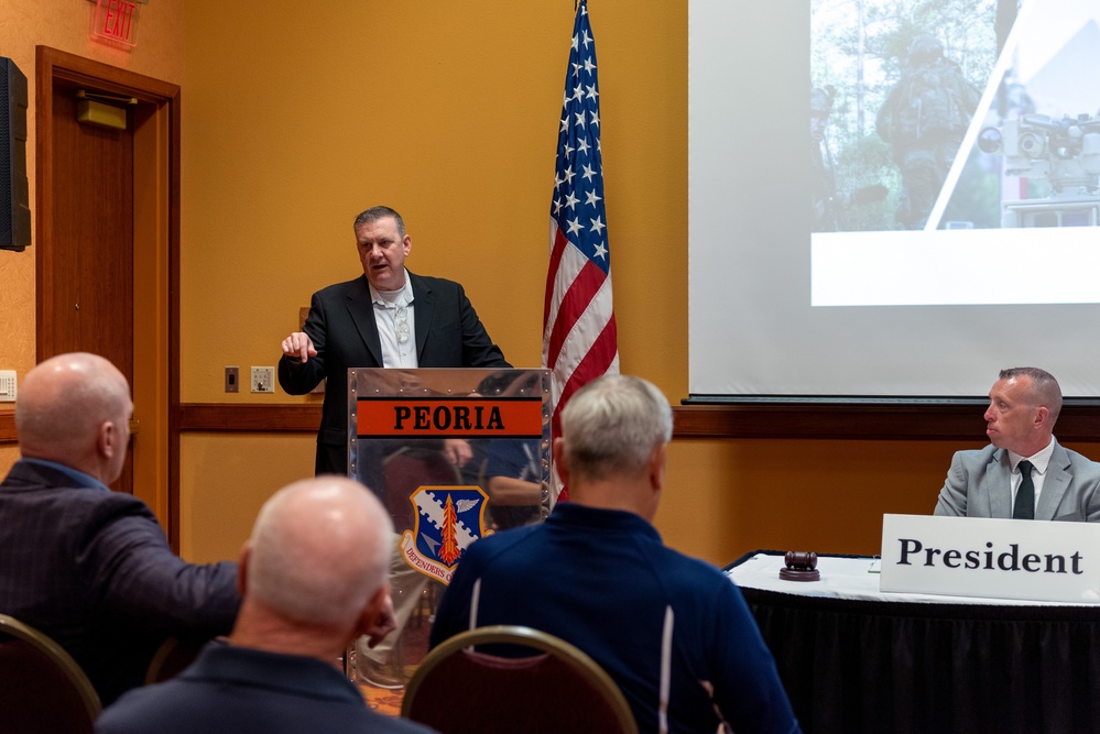 56th annual National Guard Association of Illinois conference hosted in East Peoria, Illinois, April 25-26, 2025