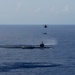 USS Kentucky Operates with Surface and Aerial Assets