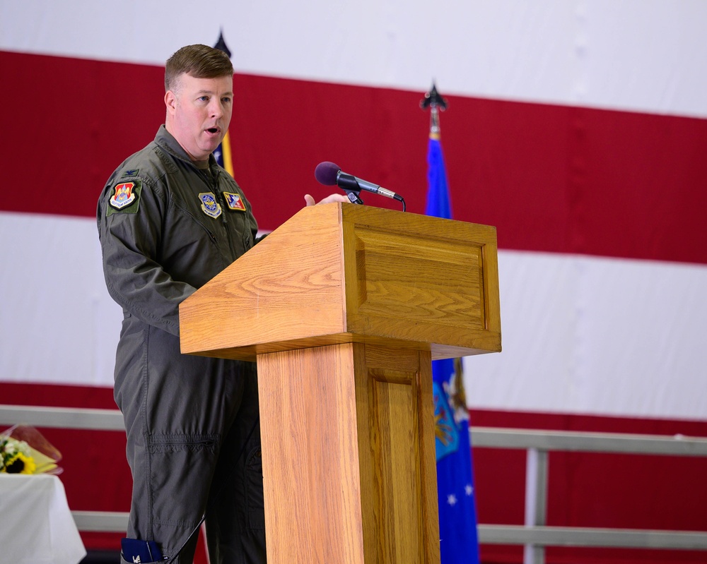 54th Airlift Squadron Change of Command Ceremony