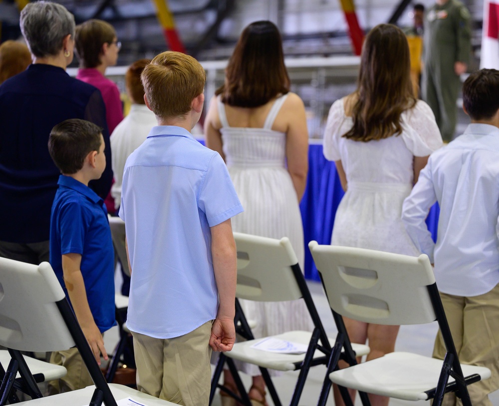 54th Airlift Squadron Change of Command Ceremony