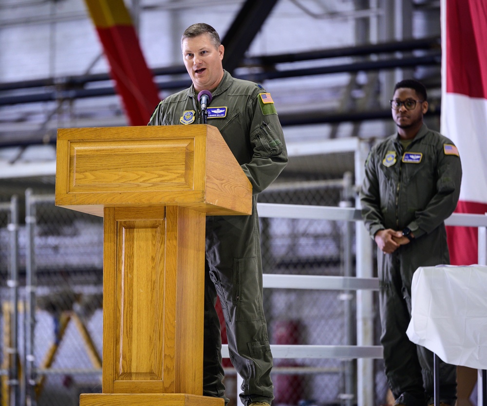 54th Airlift Squadron Change of Command Ceremony