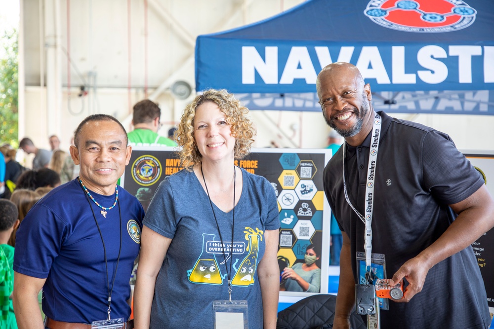 NMCFHPC at the Air Power Over Hampton Roads, Langley Air Force Base STEM Day