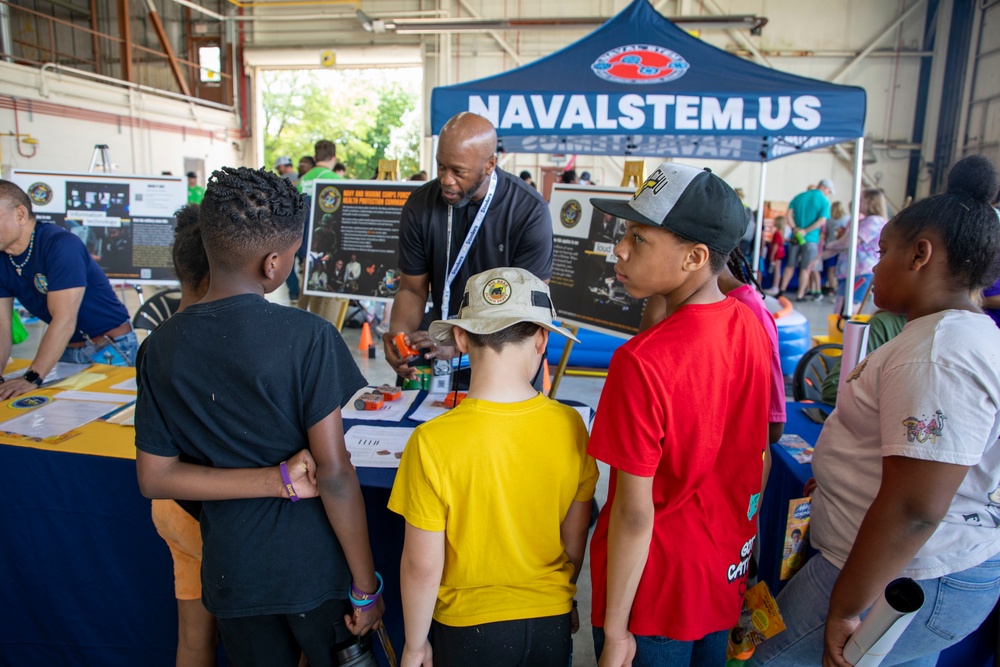 NMCFHPC at the Air Power Over Hampton Roads, Langley Air Force Base STEM Day