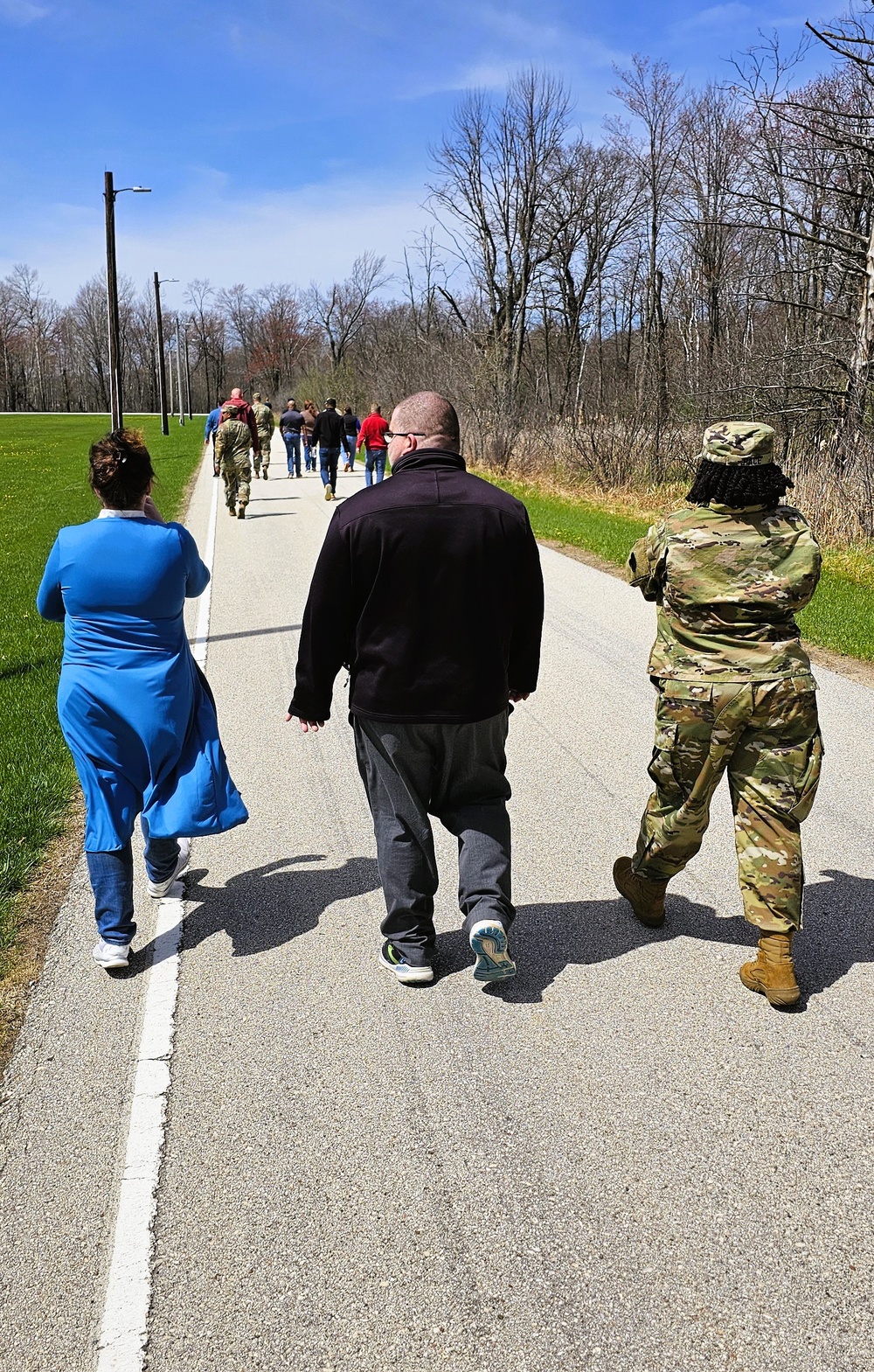 Sexual Assault Awareness and Prevention Month: Fort McCoy observes Denim Day with 2-mile walk