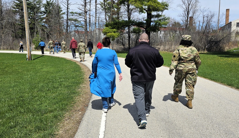 Sexual Assault Awareness and Prevention Month: Fort McCoy observes Denim Day with 2-mile walk