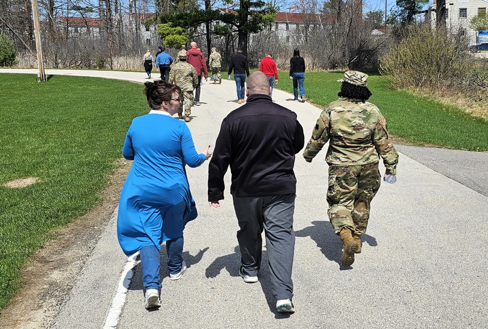 Sexual Assault Awareness and Prevention Month: Fort McCoy observes Denim Day with 2-mile walk