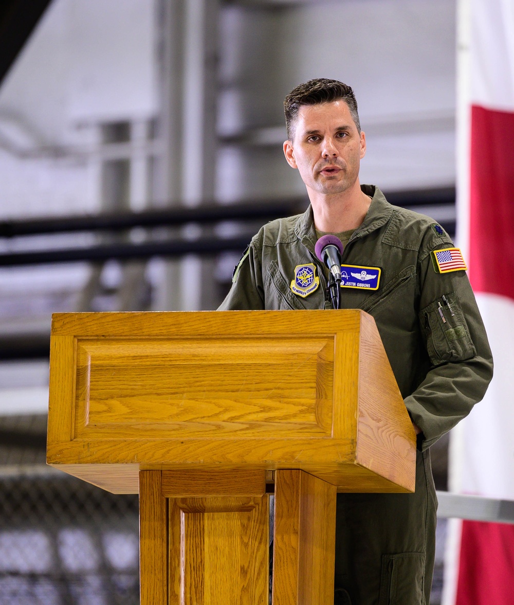 54th Airlift Squadron Change of Command Ceremony