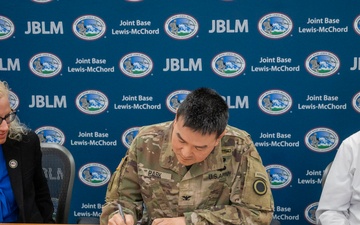 JBLM Garrison signs agreement to increase readiness, wildlife