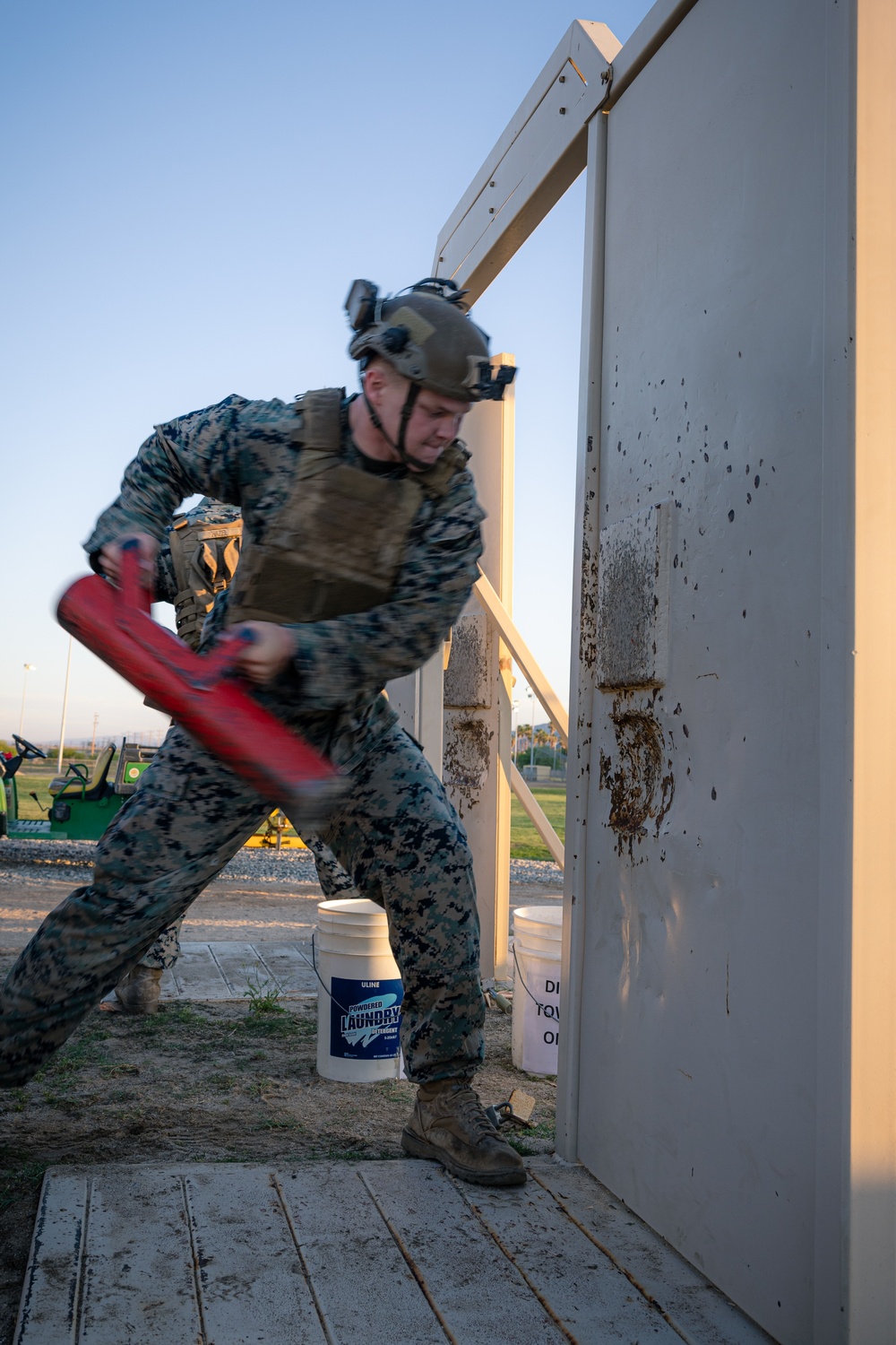 Marines conquer the HITT course during MAIC 73-25
