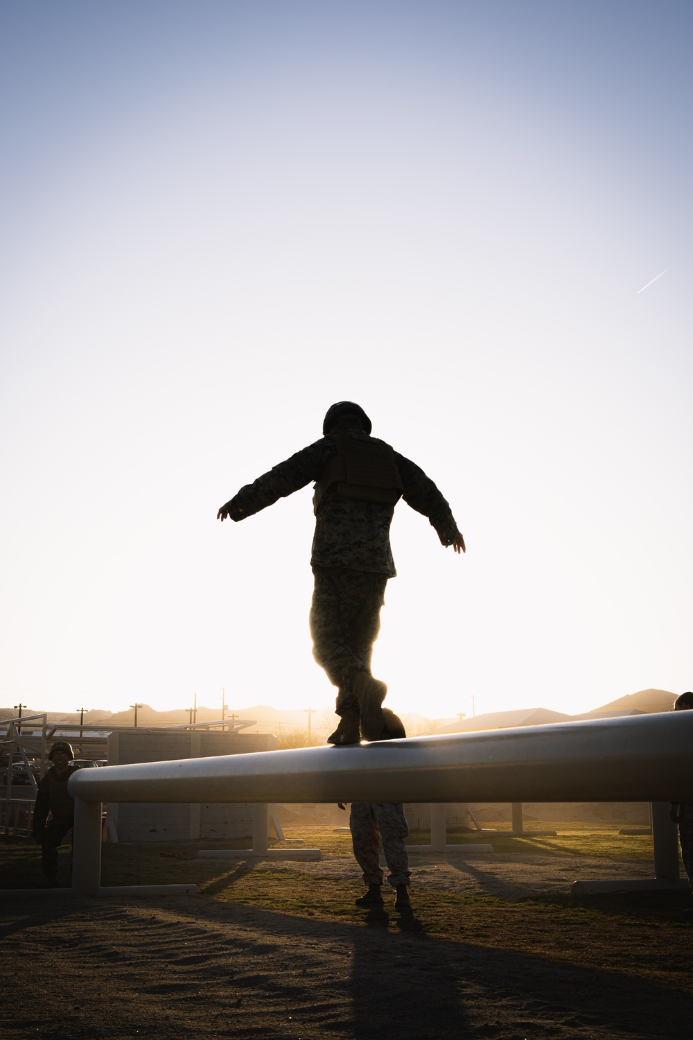 Marines conquer the HITT course during MAIC 73-25