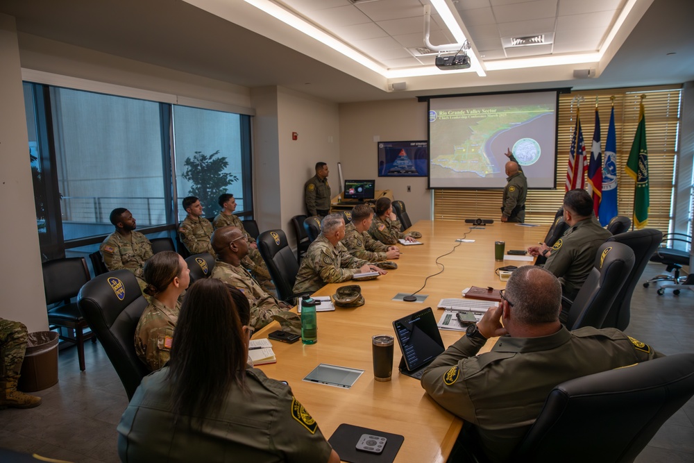 U.S. Army Col. Ernstrom visits southern border effort