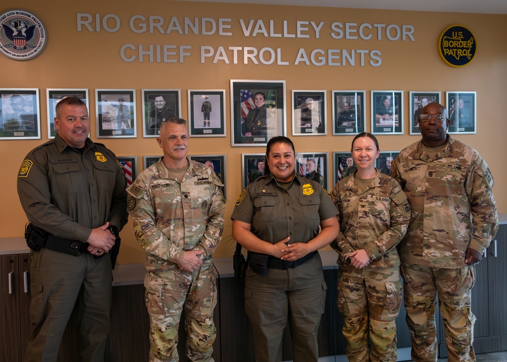 U.S. Army Col. Ernstrom visits southern border effort