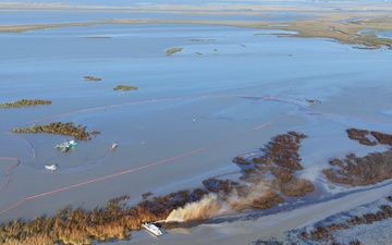 Unified Command continues response to release near Garden Island Bay, LA