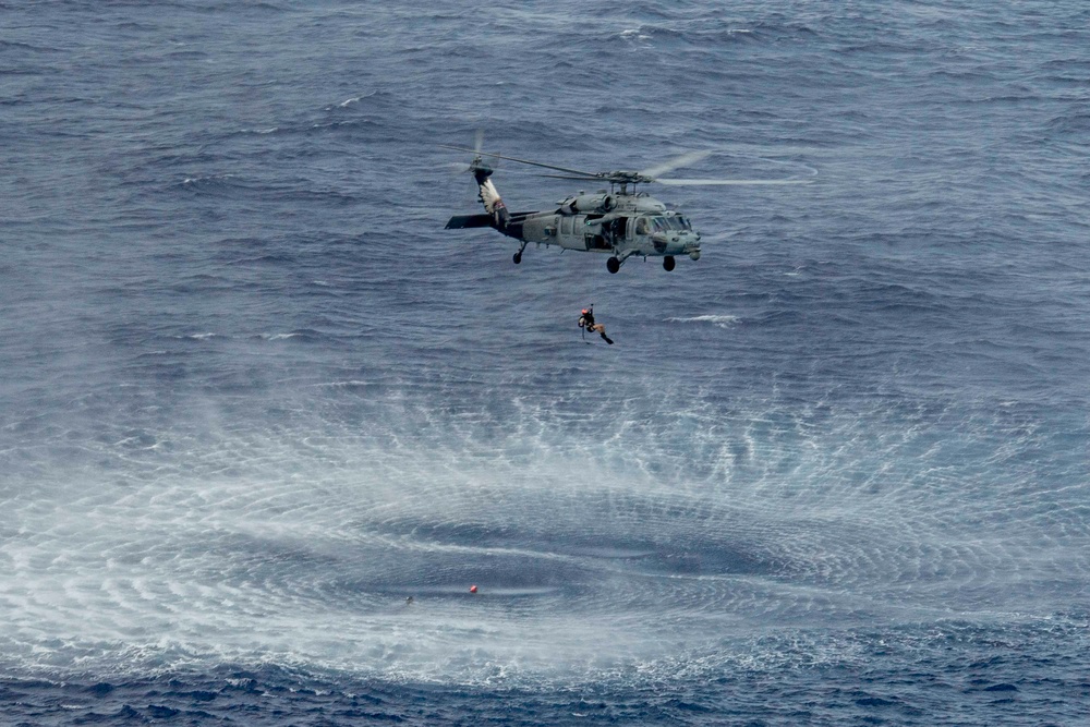 Nimitz Conducts Search and Rescue Training