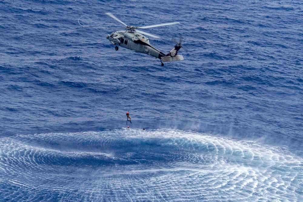 Nimitz Conducts Search and Rescue Training