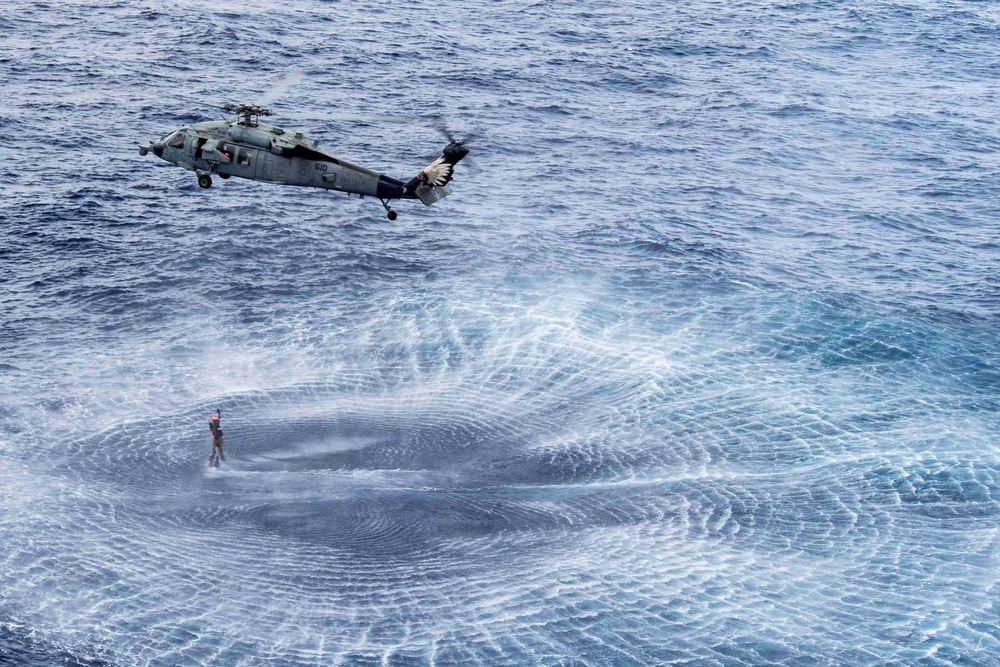 Nimitz Conducts Search and Rescue Training