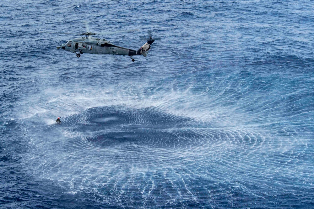 Nimitz Conducts Search and Rescue Training