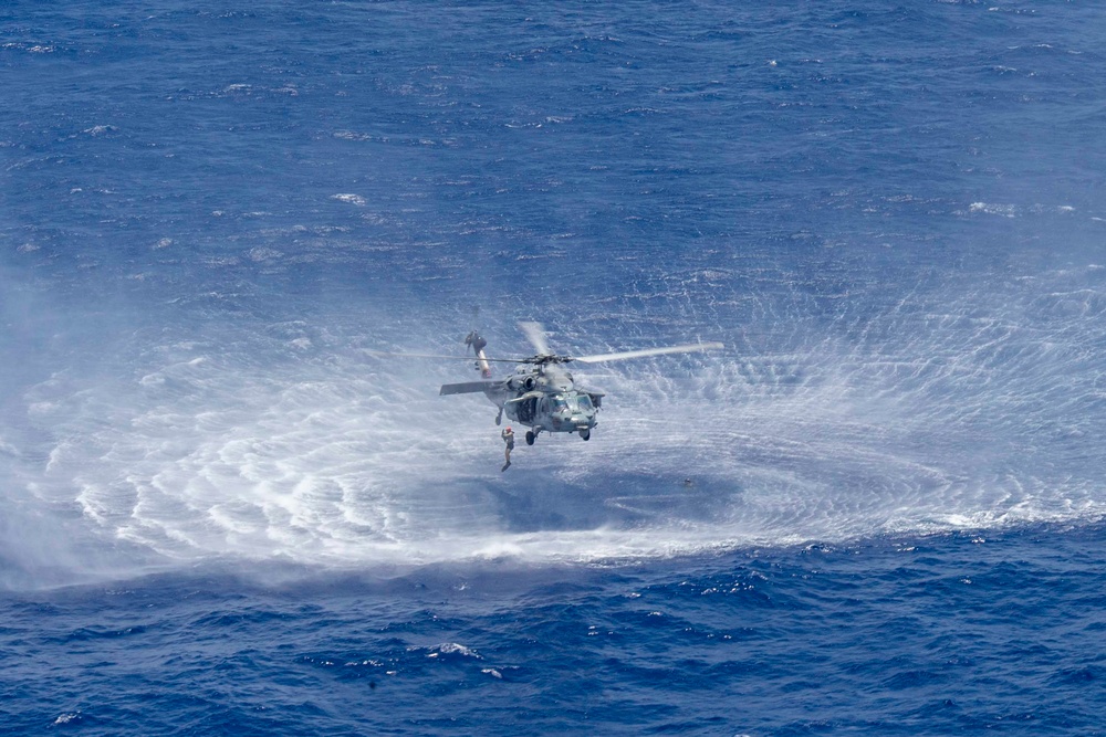 Nimitz Conducts Search and Rescue Training