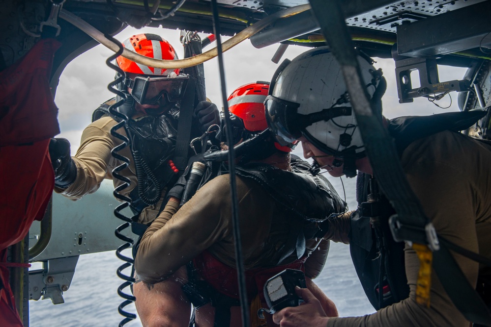 Nimitz Conducts Search and Rescue Training
